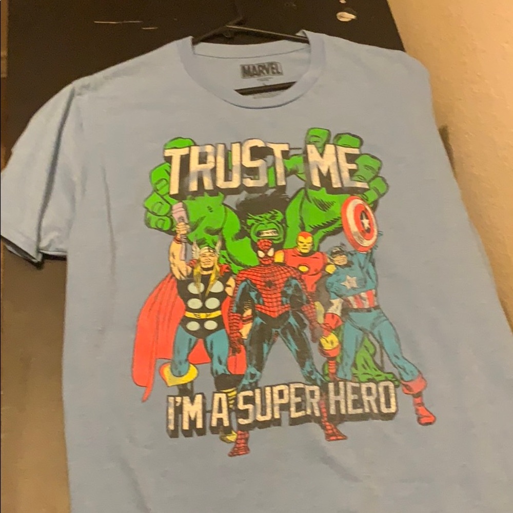 Superhero shirt!